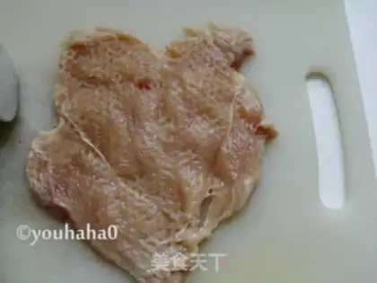 Make No-oil-free chicken steak step 0