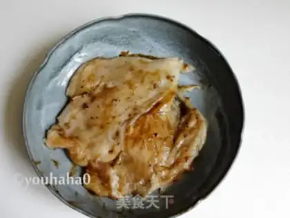 Make No-oil-free chicken steak step 1
