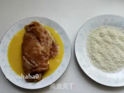 Make No-oil-free chicken steak step 3