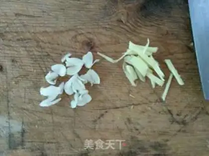 Make Celery fried dry step 2