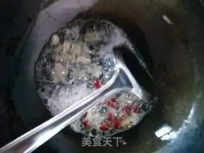 Make Celery fried dry step 3