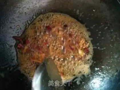 Make Celery fried dry step 4