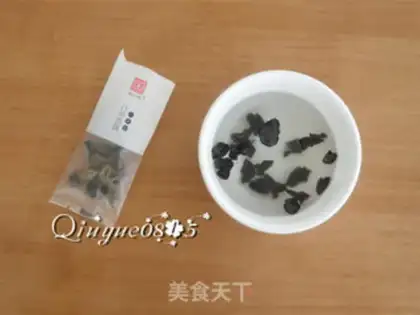 Make Egg cucumber fried wood step 1