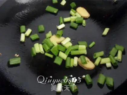 Make Egg cucumber fried wood step 5