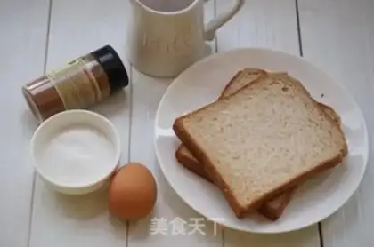 Make Cinnamon toast step 0