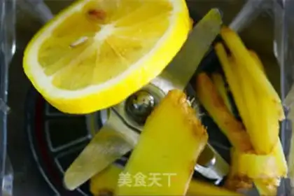 Make Coke and ginger juice step 2