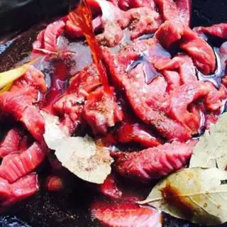 Make Lazy beef jerky step 0