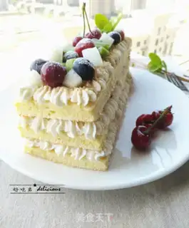 Make Fruitless cake step 22