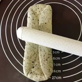 Make Black sesame macchia seed toast step 9