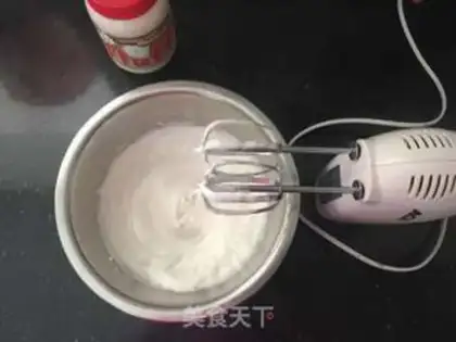 Make Pink strawberry rolls step 8