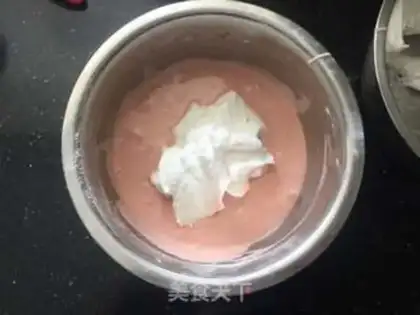 Make Pink strawberry rolls step 10
