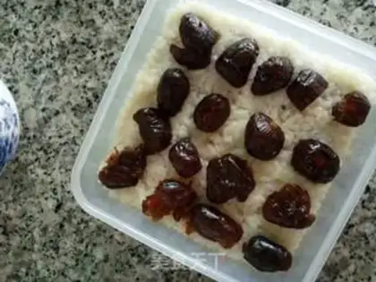Make The date rice cutter step 3