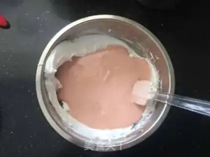 Make Pink strawberry rolls step 11