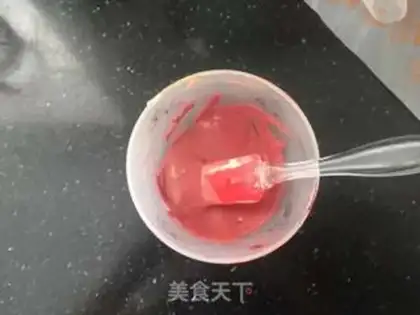 Make Pink strawberry rolls step 13