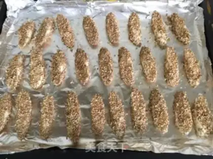 Make A sesame tablet step 4
