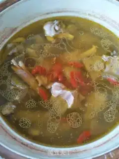 Make The chicken soup step 4