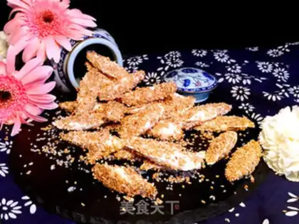 Make A sesame tablet step 7