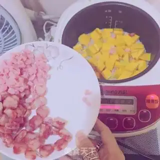 Make Pumpkin sausage step 1