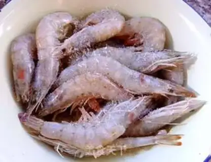 Make Fried shrimp step 1