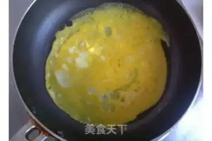 Make cucumber omelet step 5