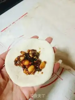 Make A sugar peanut bag step 16