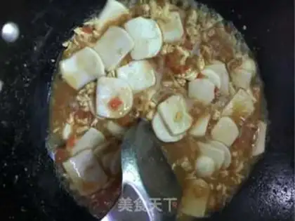 Make Creative fried cake step 6