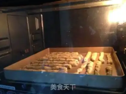 Make Black sesame bread bar step 6