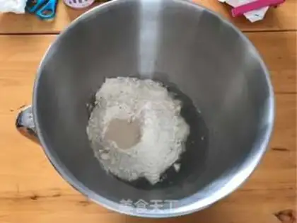 Make Chinese milked toast step 1
