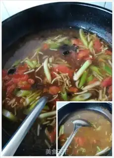 Make Spicy soup step 2