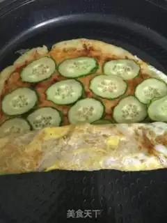 Make Egg pancakes step 6