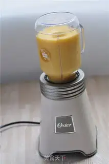 Make Mango coconut juice step 5