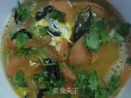 Make Tomato egg soup step 4