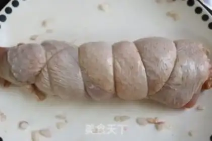 Make Chicken vegetable rolls step 5