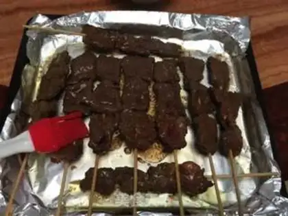 Make The roasted gravy step 6