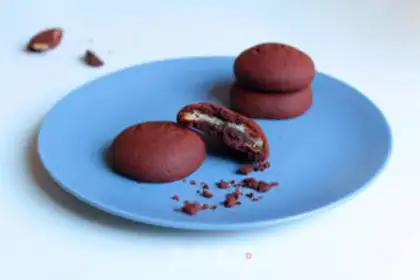 Make Potato cocoa cookies step 16