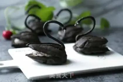 Make Black Swan Puff step 18