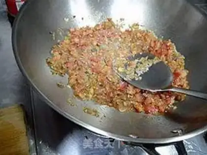 Make New Orleans chicken leg pizza step 12