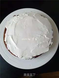 Make Chocolate naked cake step 14
