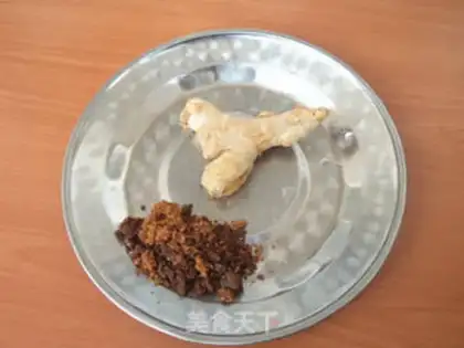 Make Ginger date red sugar step 1