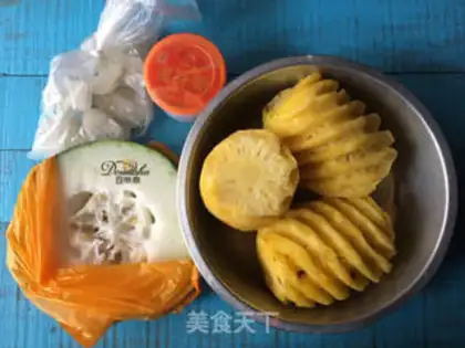 Make pineapple step 0