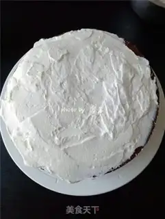 Make Chocolate naked cake step 18