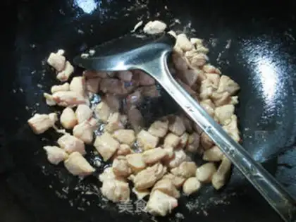 Make Soybeans fried chicken chest step 7