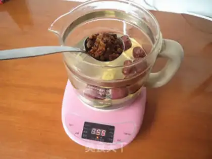 Make Ginger date red sugar step 7