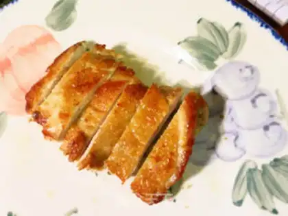 Make Black pepper chicken chop step 2