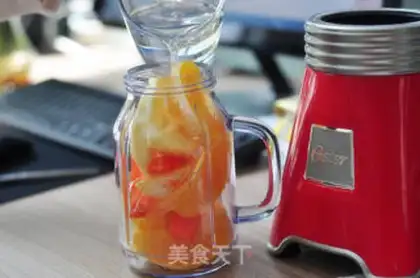 Make Orange juice step 2