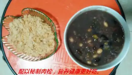 Make Five-colour porridge step 6