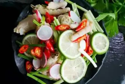 Make Soup lemon for chicken claws step 5