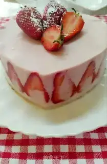 Make Strawberry Moose step 7