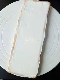 Make Strawberry cream cake step 16