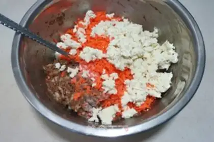 Make No oiled pork tofuballs step 3
